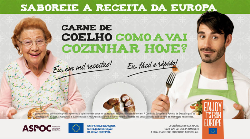 ASPOC lança campanha para promover Carne de Coelho