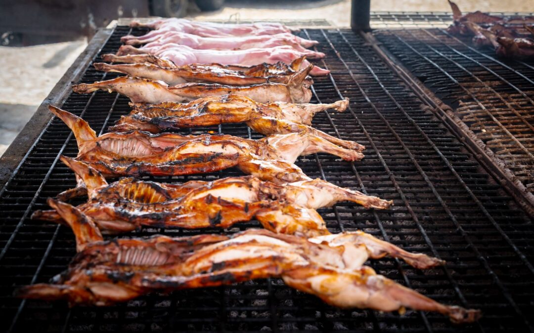 Carne de Coelho no Festival Degustação de Carnes em Batocas